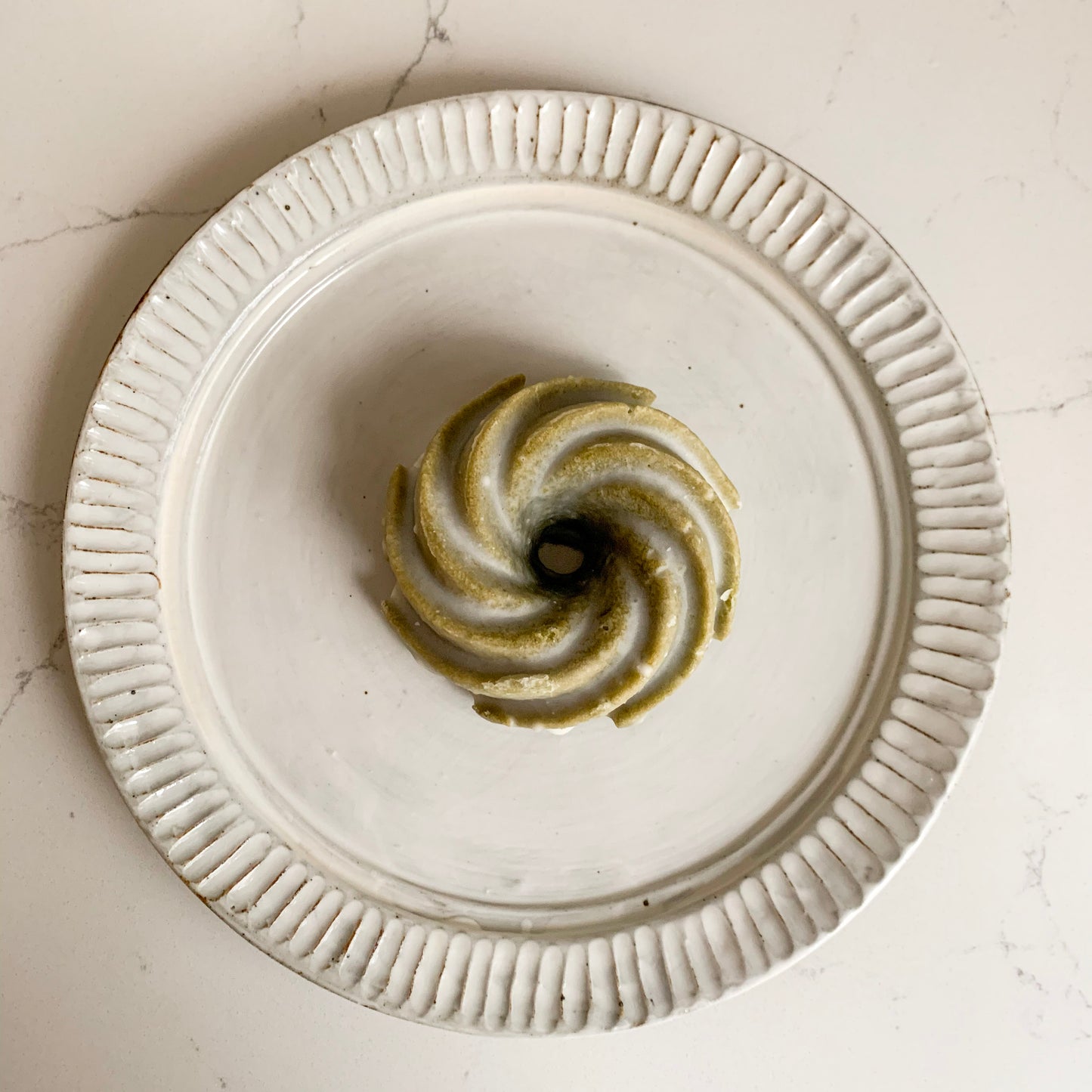 on plate handmade ceramics