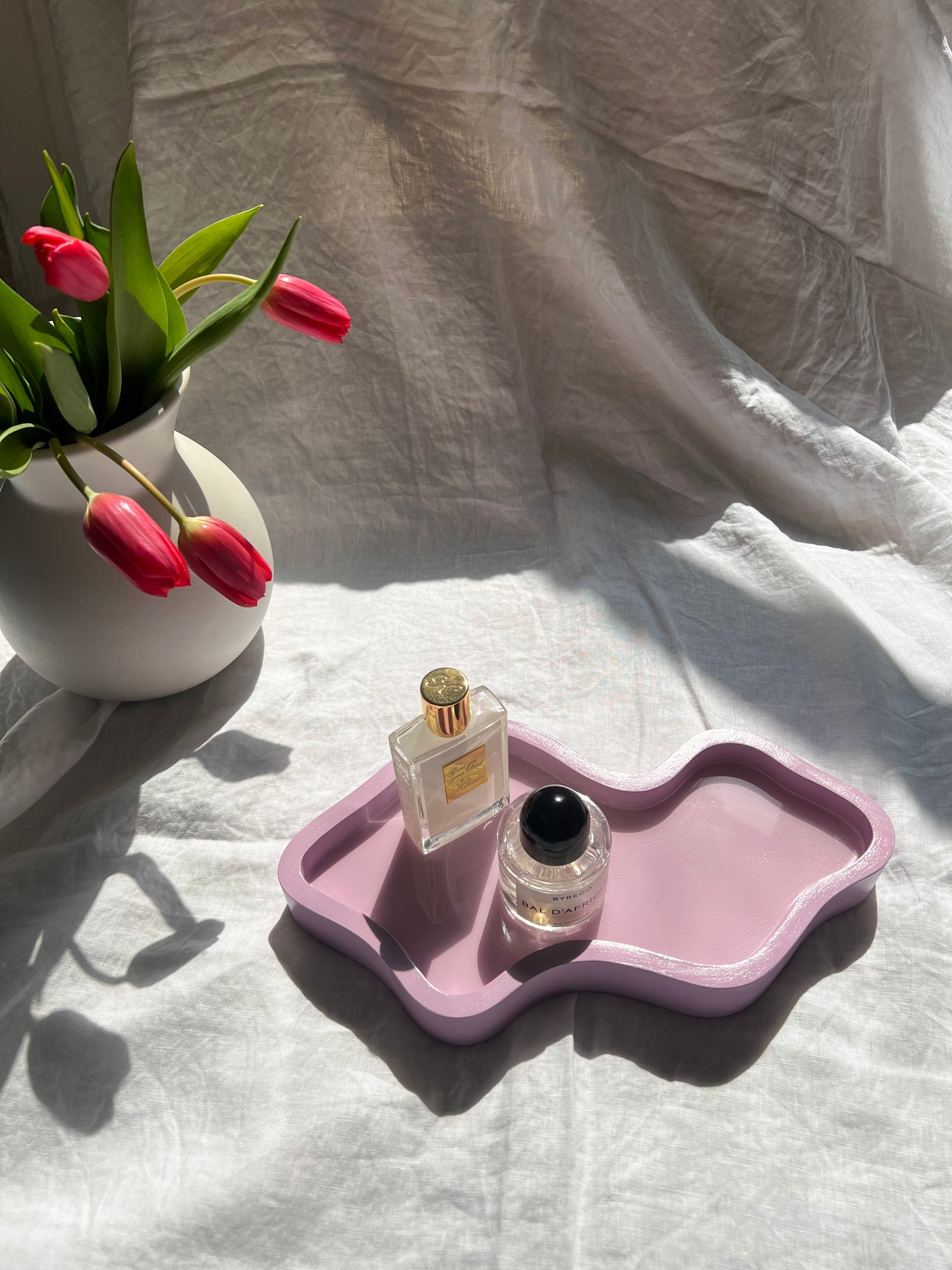 Cloud Vanity Tray Lavender