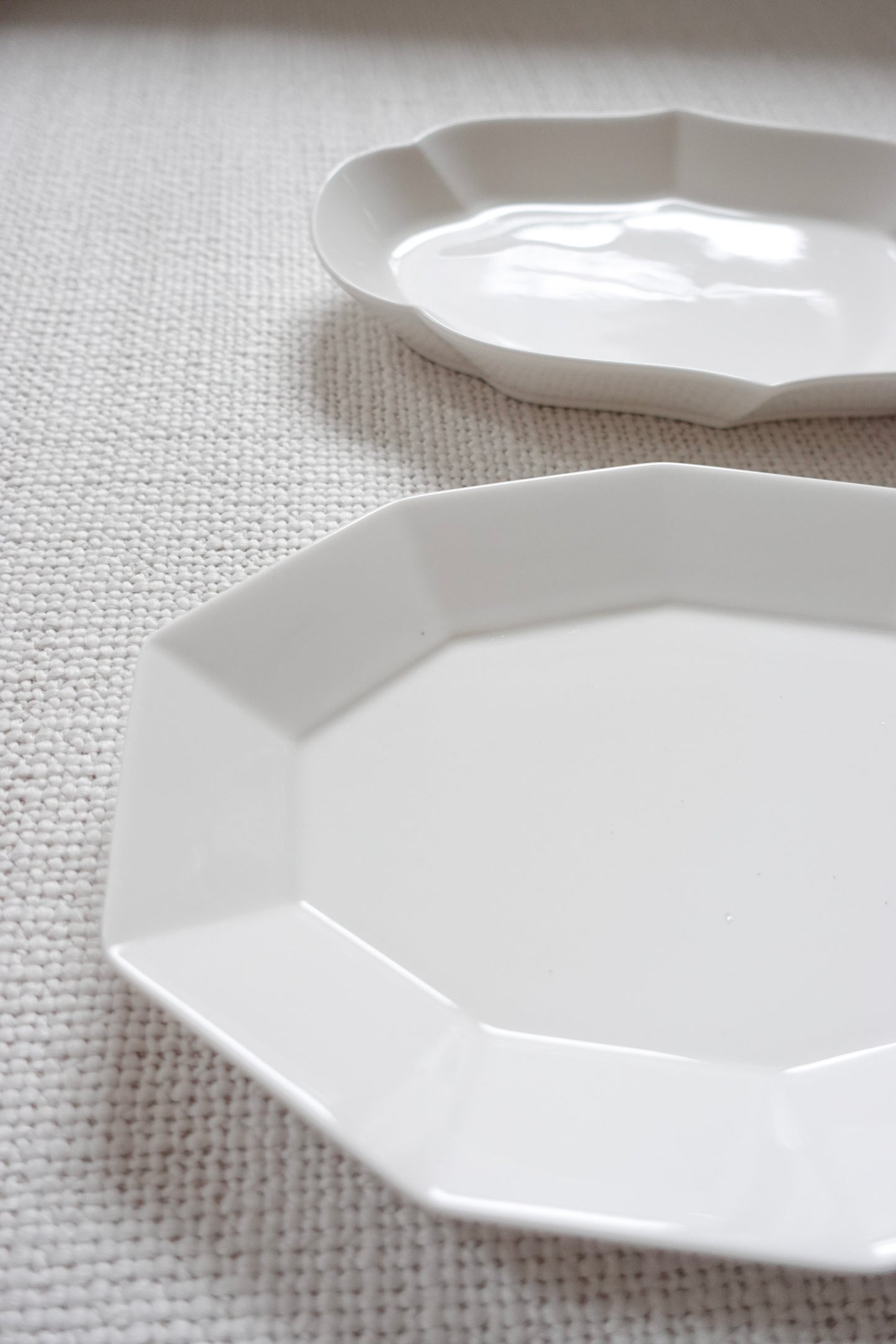 White Ware - Geometry Plate